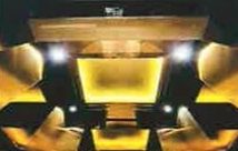 Escalator in a commercial building