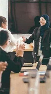 Meeting between investment partners